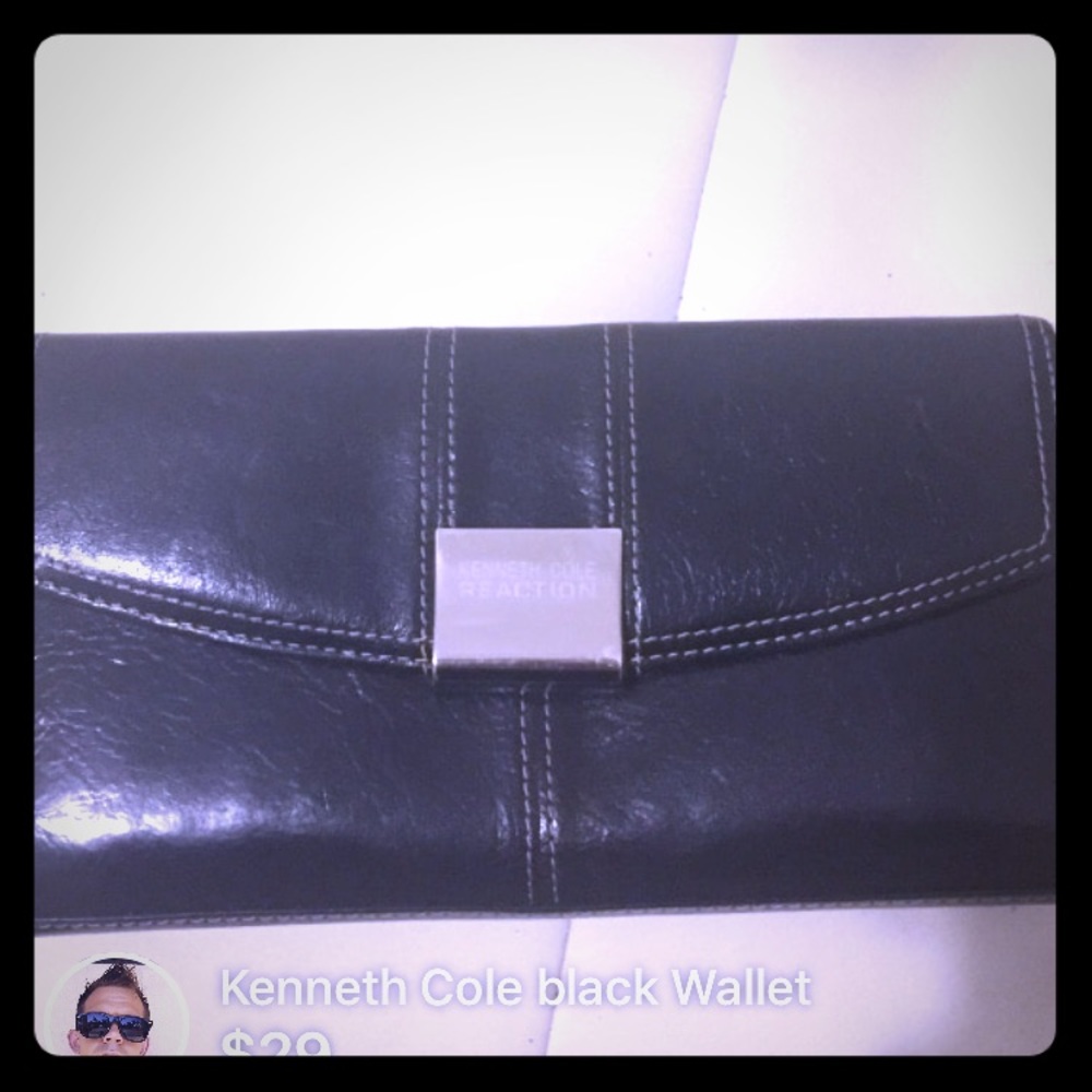Kenneth Cole Reaction, Black, continental wallet